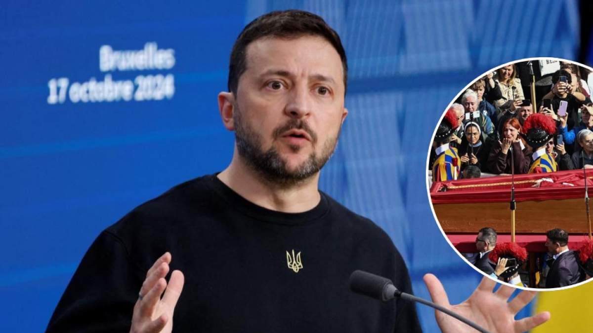 Rompen el protocolo en el funeral del Papa Francisco; Aplauden a Volodimir Zelenski después de llegar al Vaticano