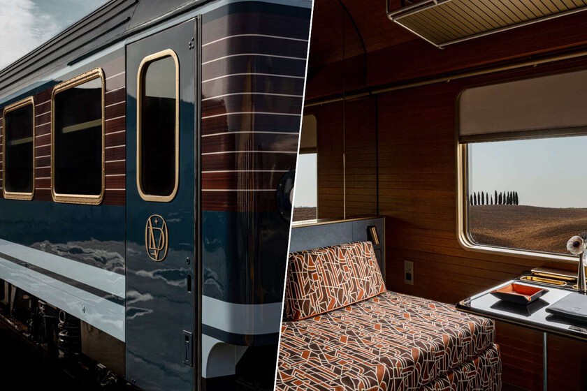 Este es el Dolce Vita Orient Express, el tren italiano de hasta 21,400 euros en la habitación por dos noches