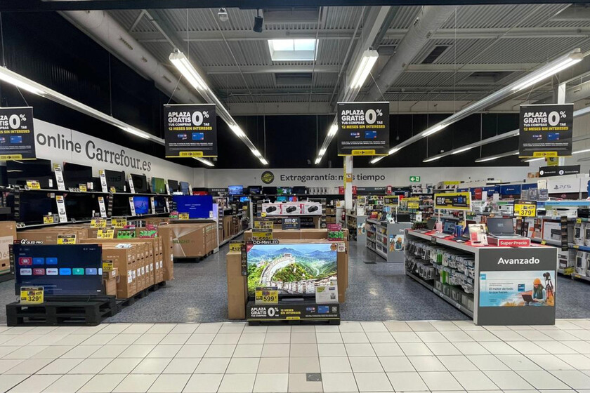 Carrefour deja este televisor de 55 pulgadas para el premio outlet y tiene un cupón de casi 100 euros

 – Desde dentro