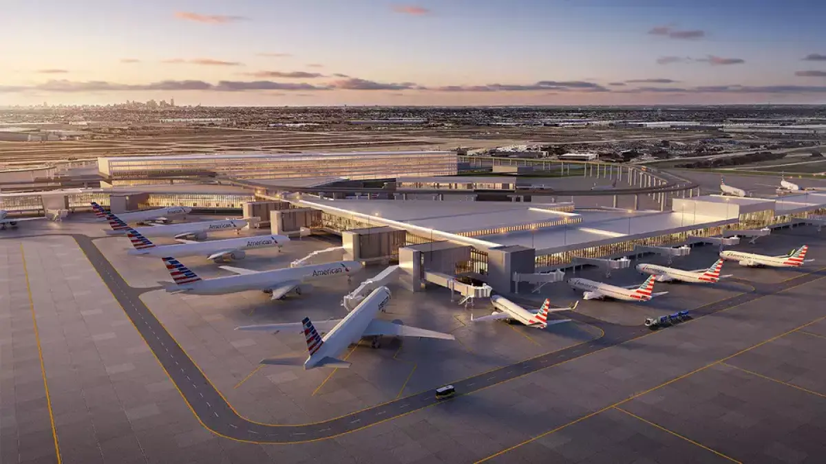 La nueva terminal que planean construir en el aeropuerto de Dallas