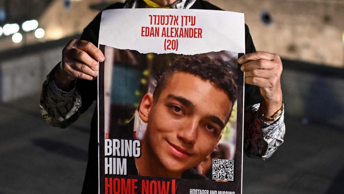 ¿Quién es Edan Alexander, el rehén israelí estadounidense que será lanzado por Hamas?