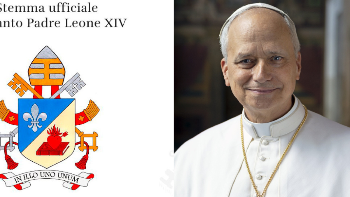 El Vaticano publica la foto oficial del Papa Leo XIV y el escudo que usará en su pontificado, ¿qué significa?