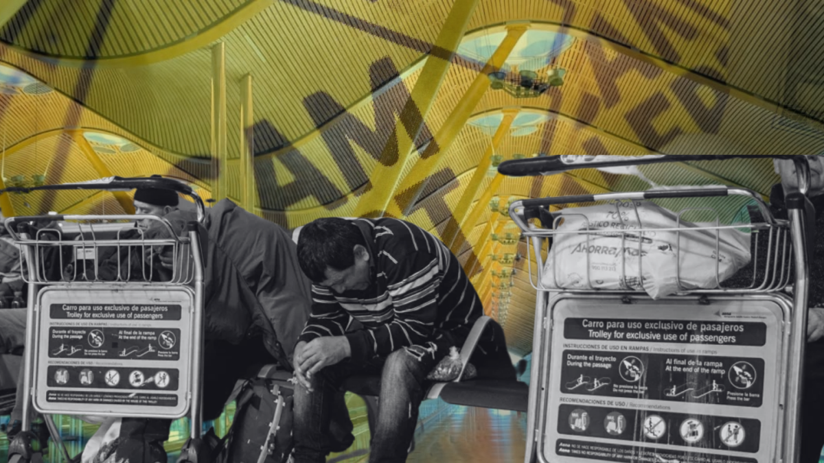 La restricción de acceso nocturno al aeropuerto de Madrid deja a los colombianos sin una situación crítica