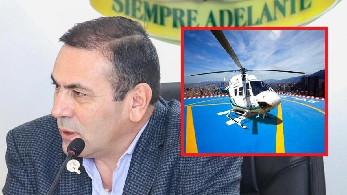 El gobernador de Santander anunció la renovación del acuerdo de helicóptero por sus transferencias durante la controversia

 – Desde dentro