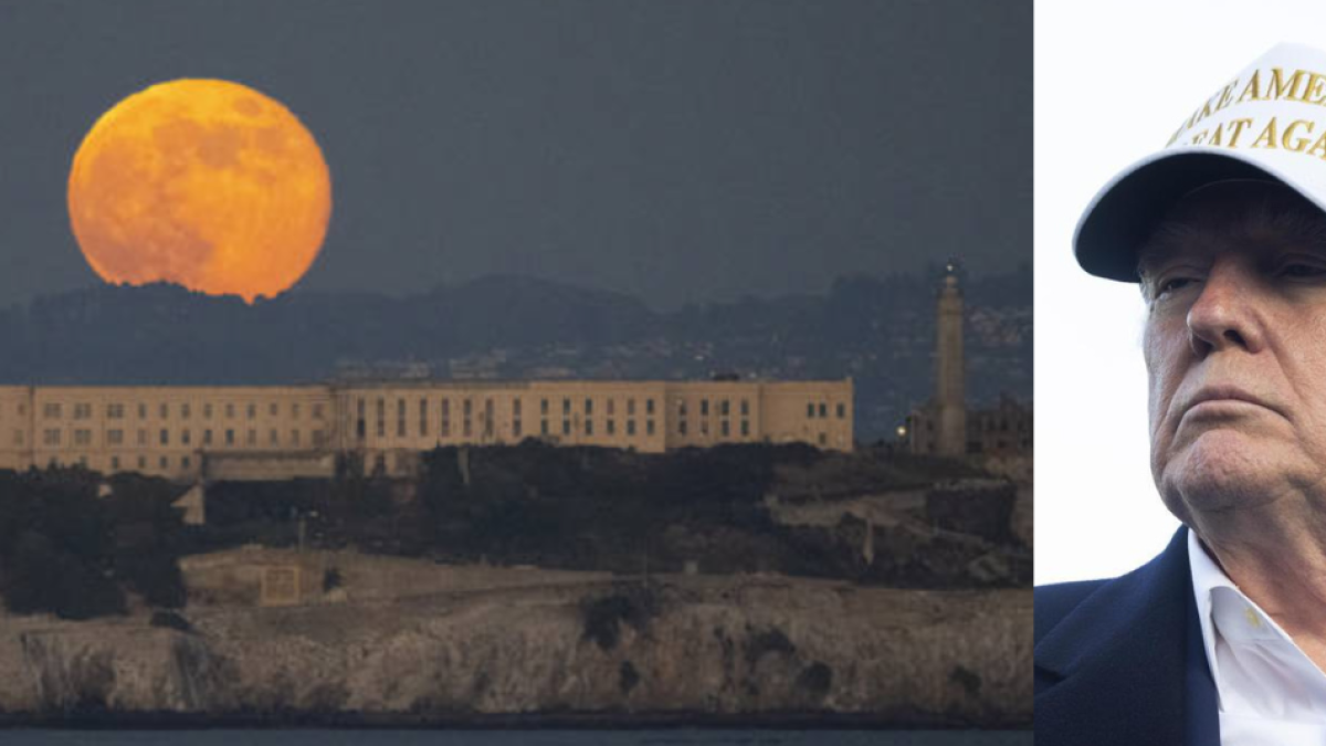 Donald Trump ordena volver a abrir la prisión de Alcatraz, la antigua prisión de máxima seguridad en una isla