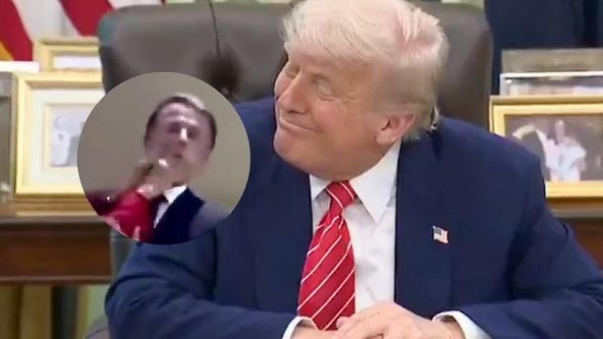 El mensaje de Trump a Macron después de la «bofetada» de su esposa: presidente de los Estados Unidos. Uu. Le dio un consejo entre la risa

 – Desde dentro