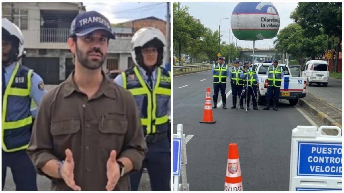 El motociclista atropelló al secretario de la movilidad de todos en control; Oficial es hospitalizado