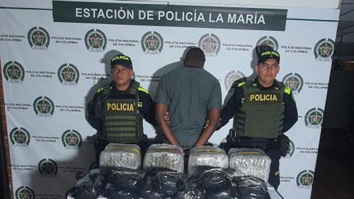 Fue una operación entre Cali y El Cauca con persecución, que terminó con la ocupación de 52,000 gramos de marihuana