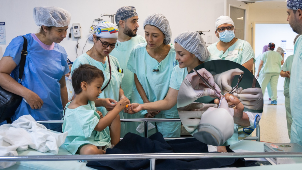 114 niños recibieron operaciones de reconstrucción gratuitas en Medellín para eliminar la continuación del trauma en sus manos

 – Desde dentro