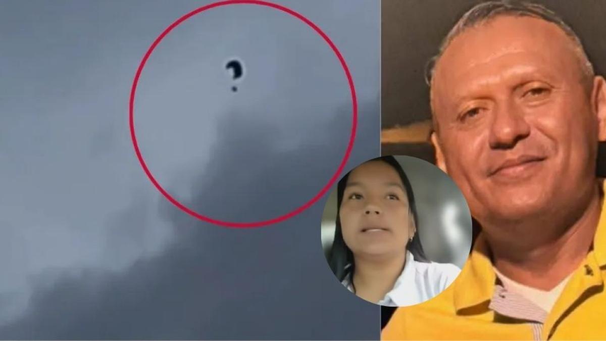 Esposa de la acera Luis Sanabria, desaparecida en Villavicecinco, le contó cómo «la nube negra» lo atrajo

 – Desde dentro