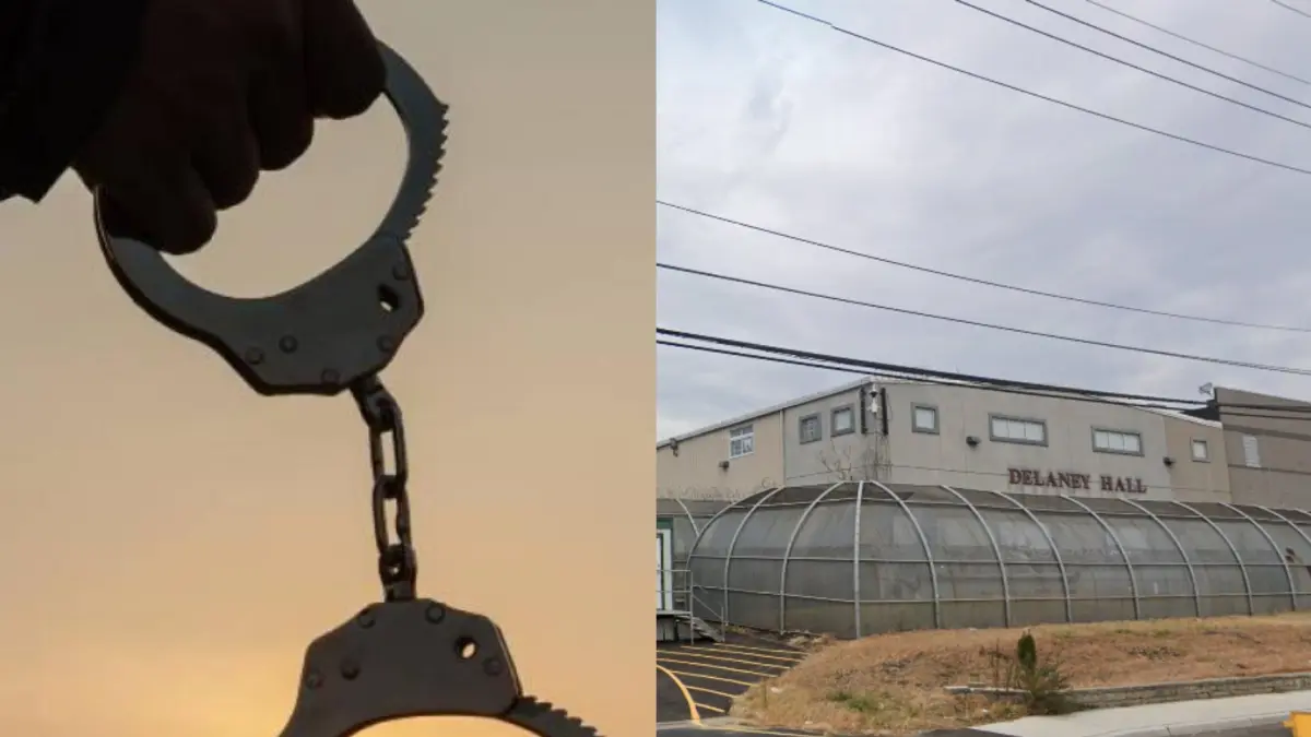 Migrantes que lograron escapar de un centro de protección contra hielo en Nueva Jersey

 – Desde dentro