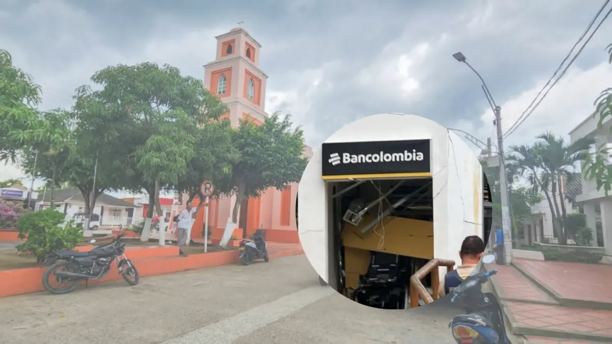 Roban una entidad bancaria con explosivos en Juan de Acosta (Atlantic) y la cargan con un camión

 – Desde dentro