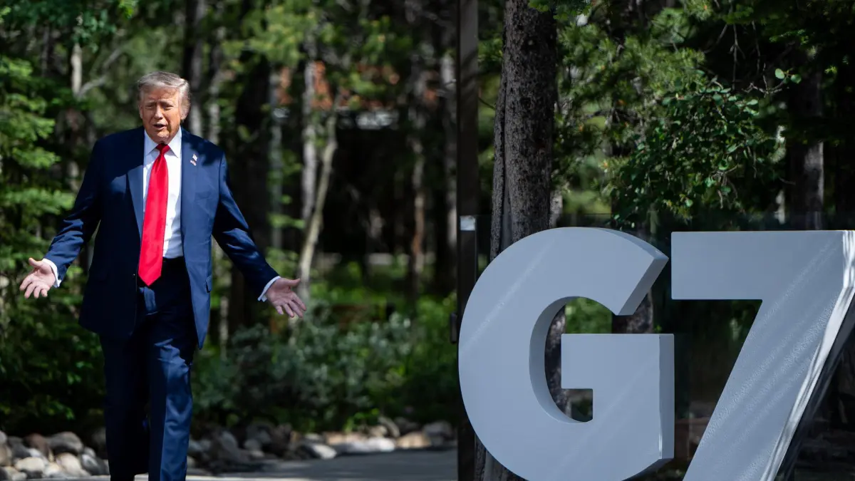 Donald Trump deja prematuramente la cumbre del G7 para la crisis en el Medio Oriente: ‘Teherán debería evacuar’

 – Desde dentro