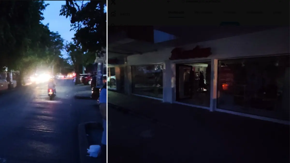 Fotos y videos Así es como se ve Barranquilla en el medio del apagón masivo, que afecta a muchos distritos de la ciudad

 – Desde dentro