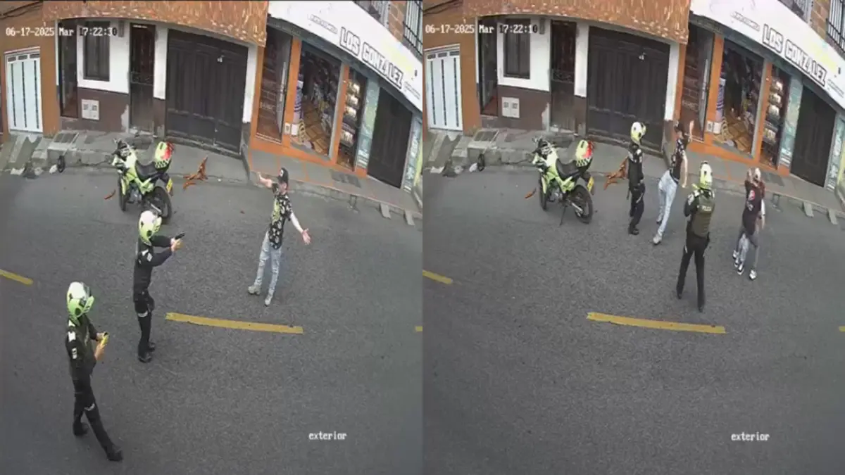 El policía fue herido con un arma blanca después de la intervención en el metacarpano en Copacabana, Antioquia

 – Desde dentro