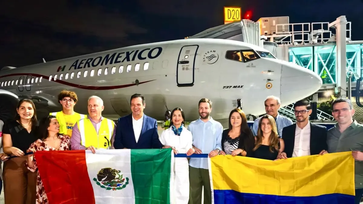 De esta manera, los vuelos de Aeroméxico, una aerolínea que aterrizó por primera vez en Bonilla: «¡Muy lugar, visita Valle!»

 – Desde dentro