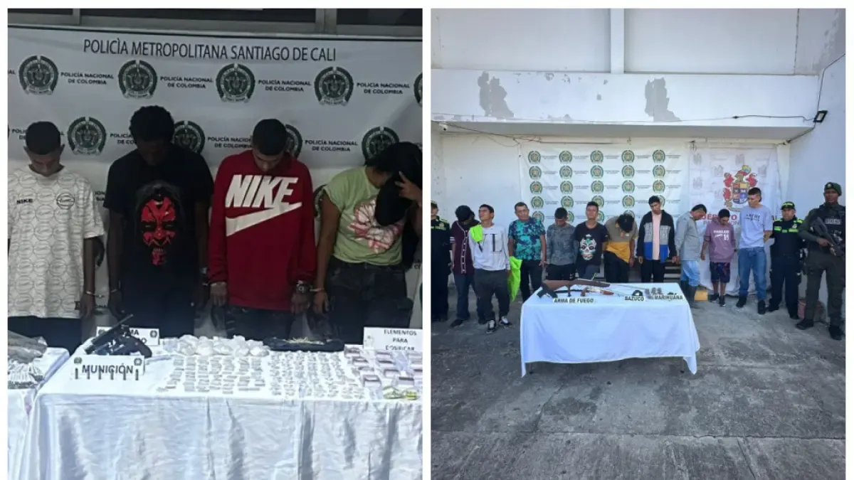 El grupo armado estaba alrededor de las iglesias y escuelas en Cali.

 – Desde dentro