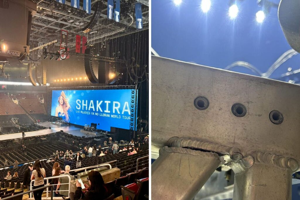 Shakira canceló el concierto en Texas por fallas estructurales en la infraestructura del escenario

 – Desde dentro
