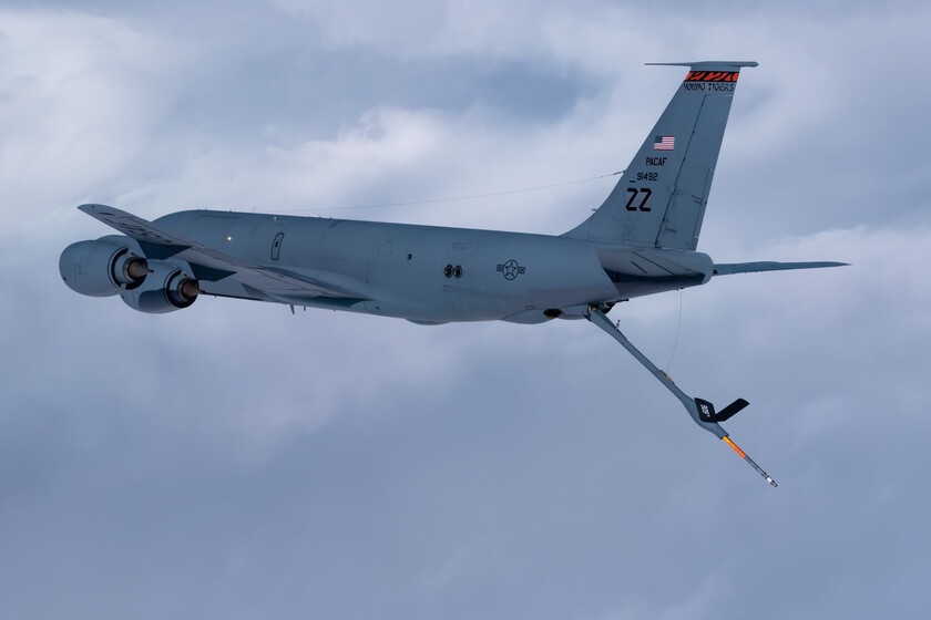 El KC-135 ha estado reproduciendo aviones durante décadas. Ahora Estados Unidos quiere comenzar drones para protegerse

 – Desde dentro