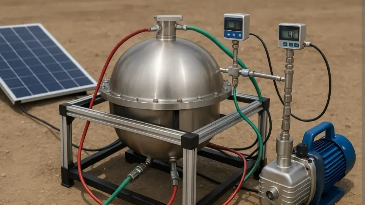 Una máquina portátil que transforma el agua de mar en agua potable

 – Desde dentro