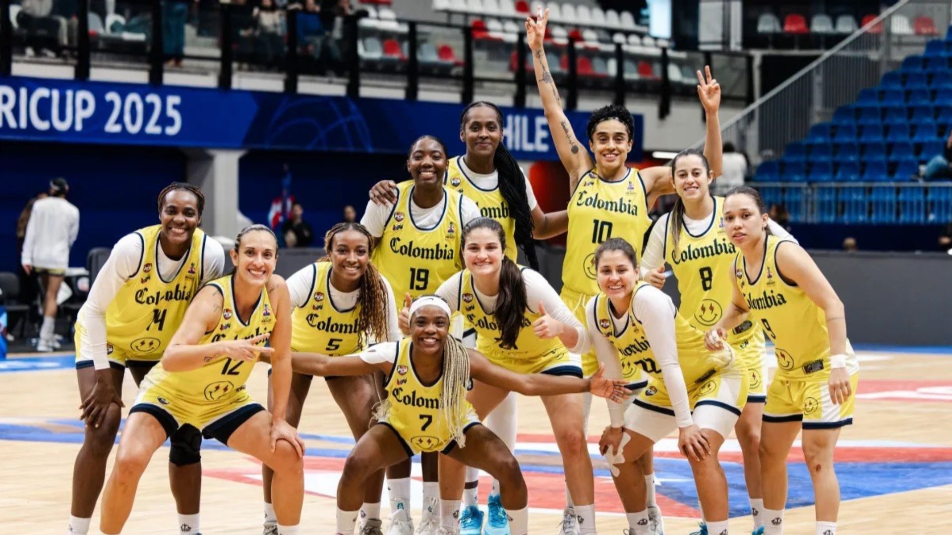 El equipo nacional de baloncesto colombiano comienza a destacarse en AmericanUp

 – Desde dentro