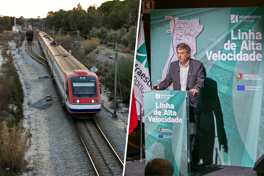 Wir haben seit Jahren über hohe Geschwindigkeit zwischen Lissabon und Madrid gesprochen. Portugal schaut woanders: Galizien
 – Desde dentro
