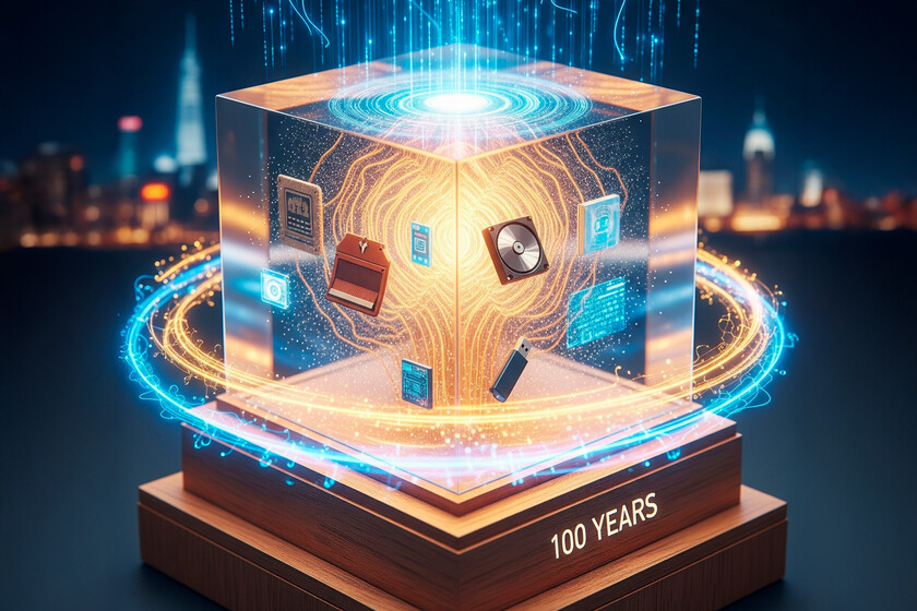 Cómo almacenar datos durante 100 años

 – Desde dentro