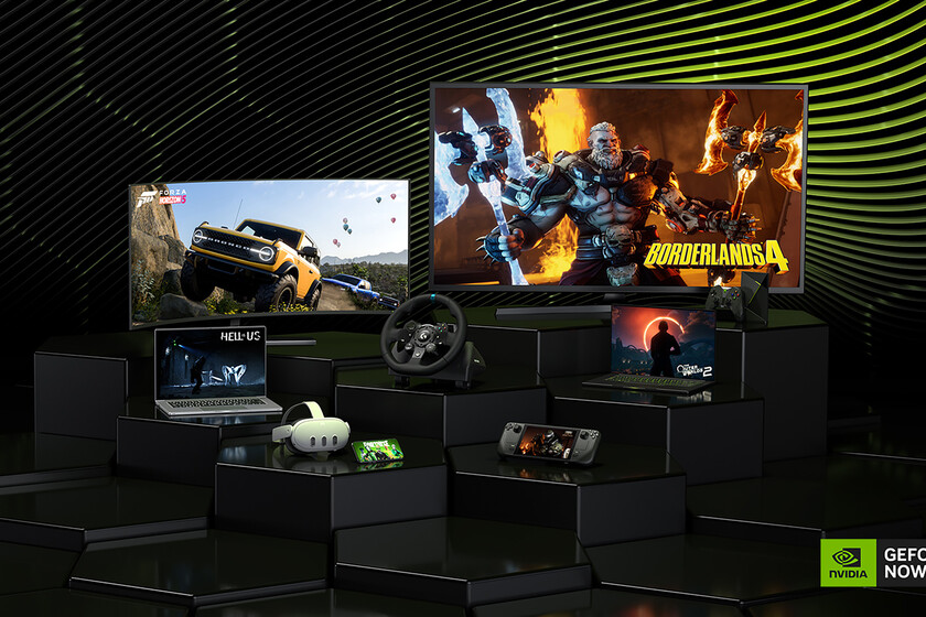 que la nube puede ejecutarse como RTX 5080

 – Desde dentro