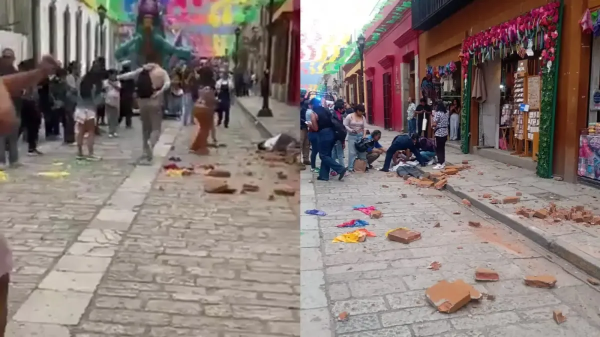 Así fue el momento de pánico

 – Desde dentro