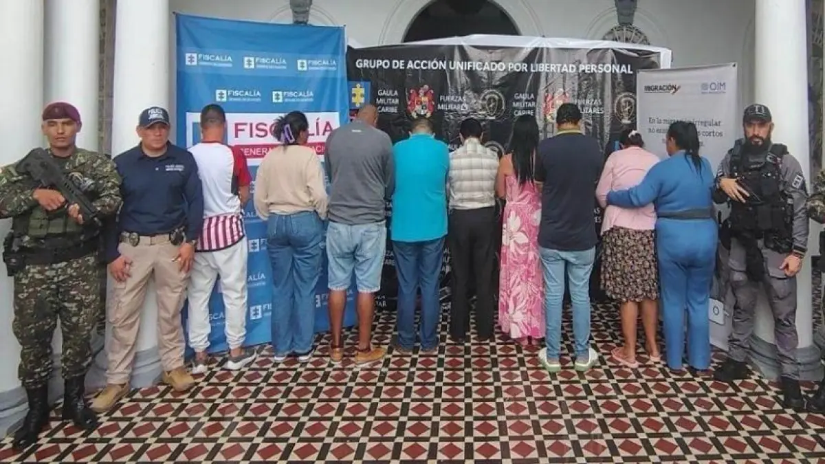 Actuaron en Atlantic, Antioquia y César

 – Desde dentro