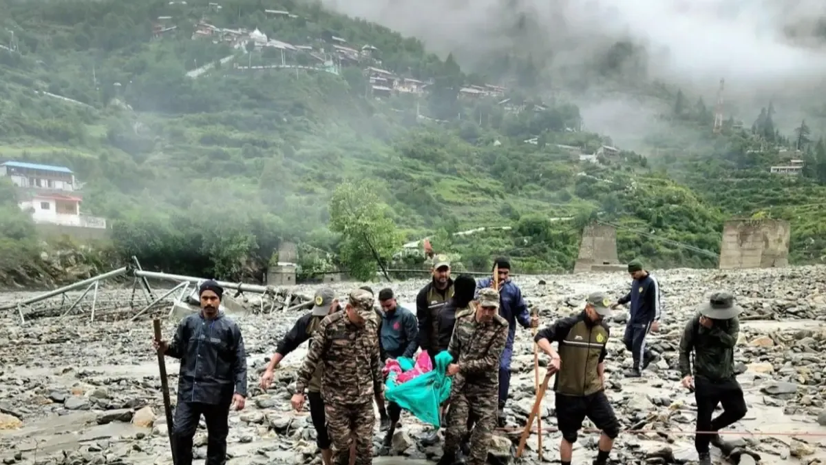 El colapso de las inundaciones en el Himalaya indio deja a cinco muertos y faltan docenas; Las operaciones de rescate se ralentizan

 – Desde dentro