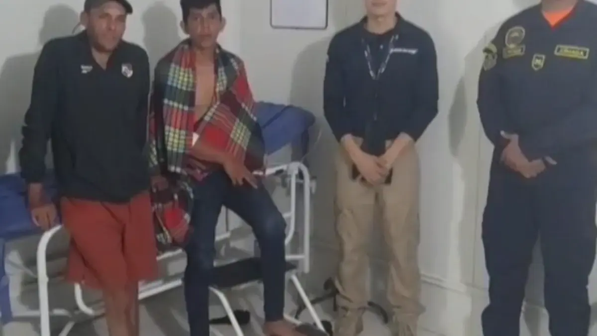 «Gracias a Dios que nos encontraron»

 – Desde dentro