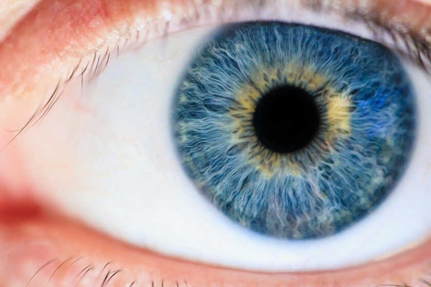 No hay nada que hacer en los ojos azules. Si queremos entender por qué, tenemos que recurrir a la física

 – Desde dentro