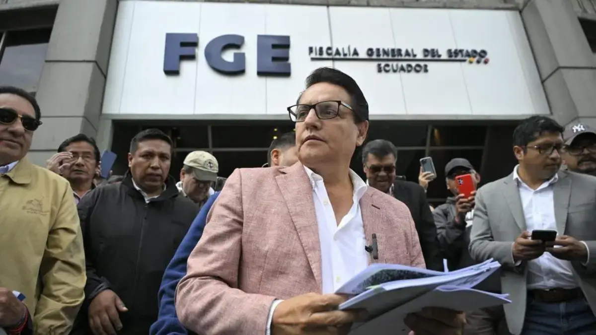 El fiscal de Ecuador acusa a dos ex funcionarios del gobierno de Rafael Correa del Magnicid por el candidato presidencial Fernando Villavicencio

 – Desde dentro