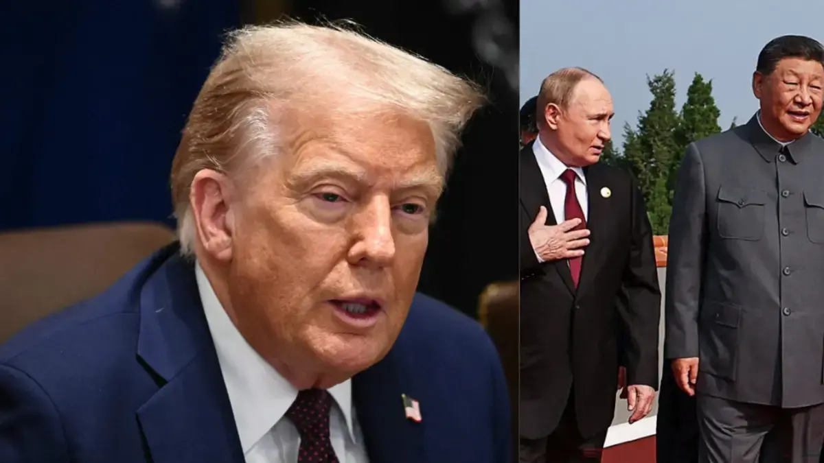Donald Trump acusó a los líderes de China, Corea del Norte y Rusia para conspirar contra Estados Unidos

 – Desde dentro