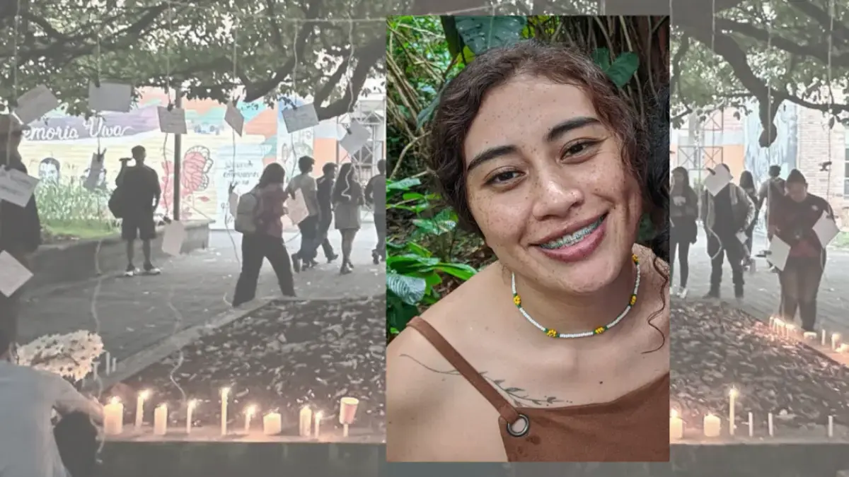 Angie Pahola Tobar, estudiante de la Universidad Nacional, fue secuestrada en Cauke después de interceptar a pedido.

 – Desde dentro