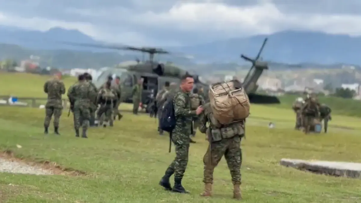 El ejército confirmó que 45 tropas que fueron secuestradas en El Tambo ya han sido liberadas, Cauca

 – Desde dentro