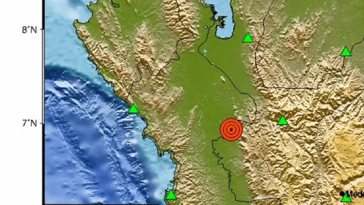 Temblando en Colombia informa un nuevo terremoto en Antioquia en la tarde del domingo 14 de septiembre; epicentro, tamaño y profundidad

 – Desde dentro
