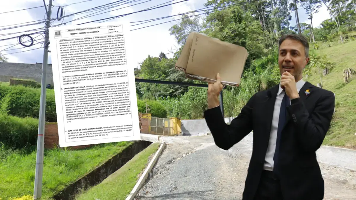 Un desastre con la megalote «Aguas Vivas», para el cual la oficina del fiscal acusó al ex alcalde de Medellín y al candidato presidencial Daniel Quintero

 – Desde dentro