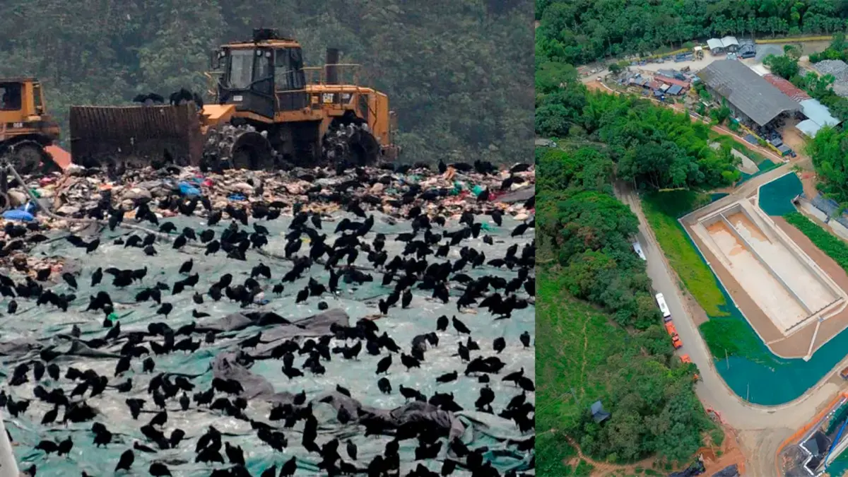Antioquia llenado sanitario que se convertirá en un parque de tecnologías ambientales

 – Desde dentro