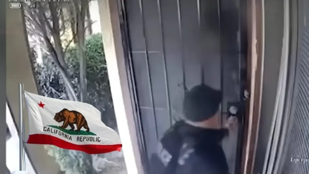 Se las arregló para llegar a casa para evitar el hielo y ha sido encerrado sin comida durante 5 días.

 – Desde dentro