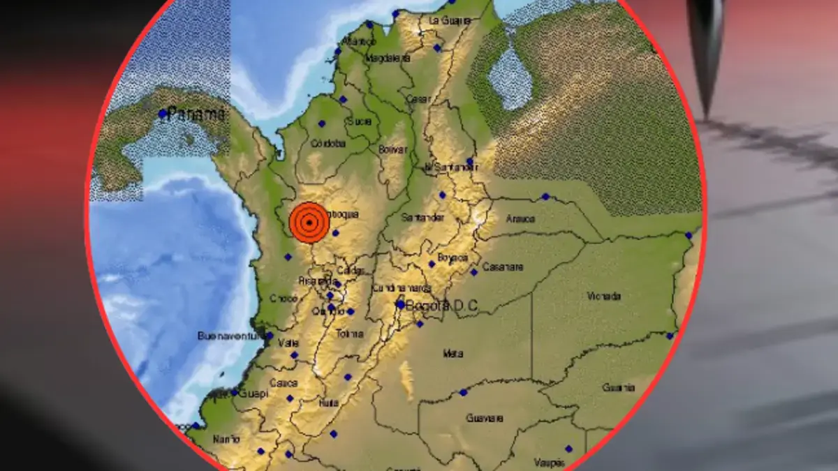 El terremoto 4.6 se registró en Urao, Antioquia, en la tarde del domingo 21 de septiembre

 – Desde dentro