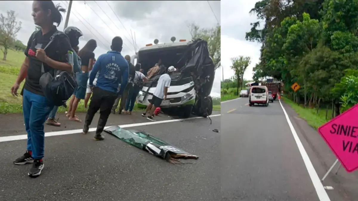 Tres muertes y tres heridos en autobús izquierdo en Urabá

 – Desde dentro