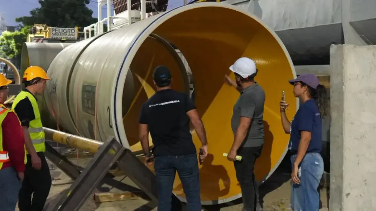 Tunnelador llegó a Barranquilla para dirigir la corriente de la calle 85: será

 – Desde dentro