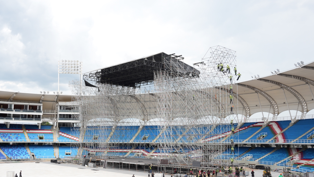 Shakira en Cali | Así se desarrolla la producción y edición de conciertos en el Estadio Pascual Guerrero: se generan entre 2.000 y 3.000 empleos
– Desde dentro