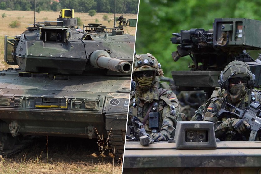 Enviar un ejército con sus tanques más avanzados ante Rusia

 – Desde dentro