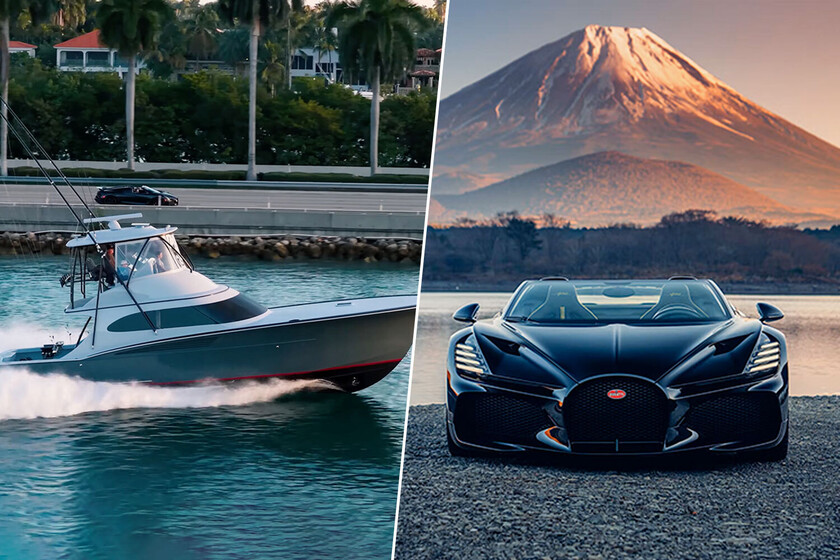 Un Bugatti Mistral cuesta cinco millones de dólares. Para empezar tienes que convencer a la policía para que organice una carrera.

 – Desde dentro