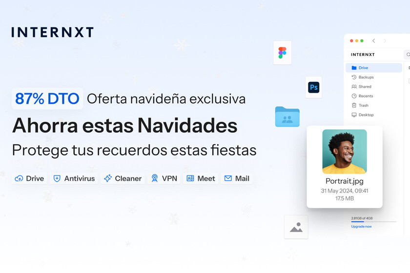 Así es la promo de Internxt para estas Navidades

 – Desde dentro