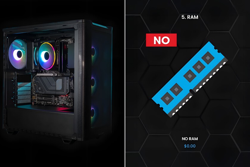 La RAM se ha vuelto tan cara que ya está distorsionando el mercado. Los ordenadores “premontados” acaban de salir al mercado

 – Desde dentro