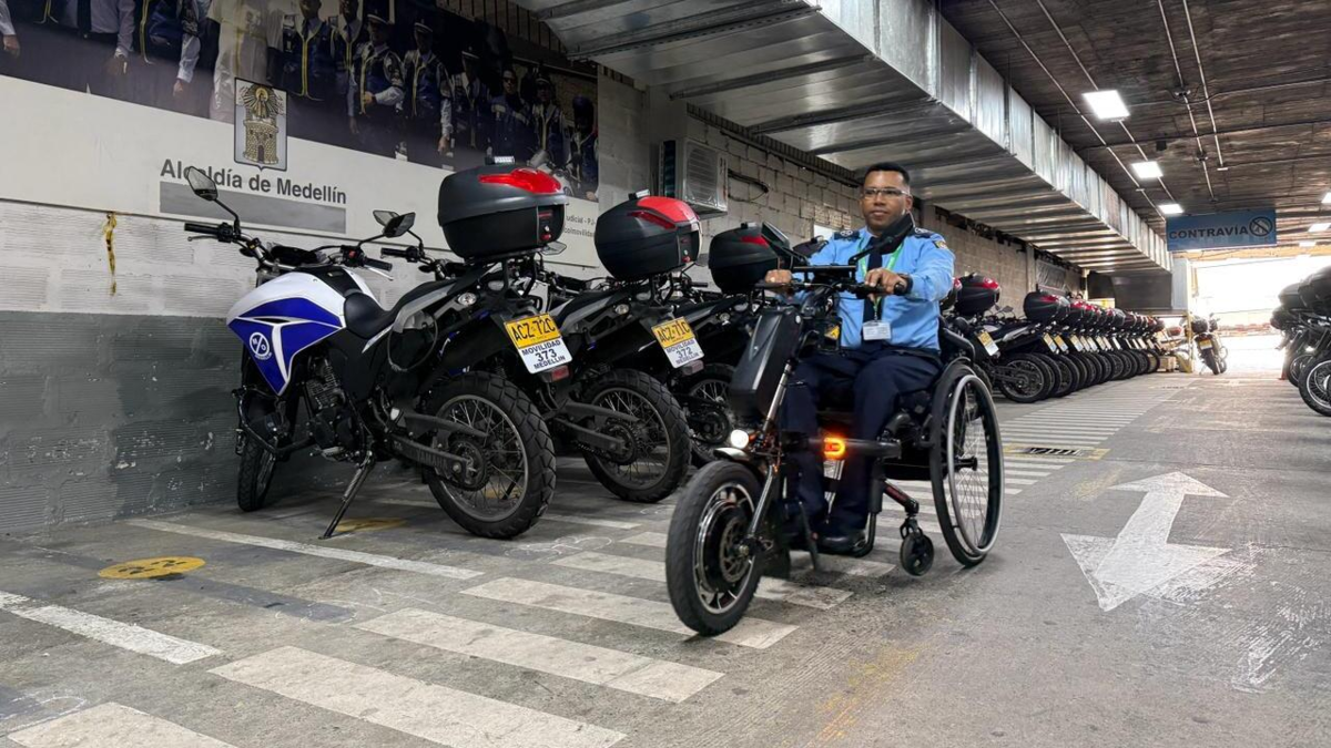 Por primera vez, la ciudad contará con un agente de tránsito en silla de ruedas; Así fue el procedimiento de admisión

 – Desde dentro